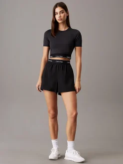 Calvin Klein Cropped Performance-Gym-T-Shirt^Damen Tops & T-shirts|T-shirts & Tops