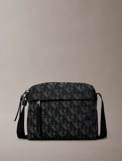 Calvin Klein Crossbody Bag mit Logo-Jacquardmuster^Herren Umhängetaschen & Schultertaschen|Taschen