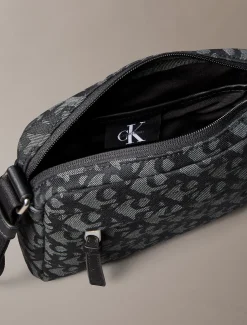 Calvin Klein Crossbody Bag mit Logo-Jacquardmuster^Herren Umhängetaschen & Schultertaschen|Taschen