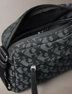 Calvin Klein Crossbody Bag mit Logo-Jacquardmuster^Herren Umhängetaschen & Schultertaschen|Taschen