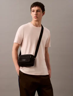 Calvin Klein Crossbody Camera Bag aus Canvas^Herren Umhängetaschen & Schultertaschen|Taschen