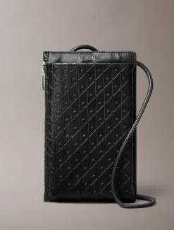 Calvin Klein Crossbody-Handytasche mit Emblem-Logo-Prägung^Herren Umhängetaschen & Schultertaschen|Taschen