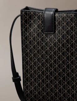 Calvin Klein Crossbody-Handytasche mit durchgehendem Emblem-Logo^Damen Geldbörsen & Etuis