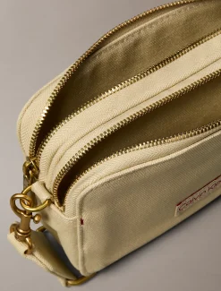 Calvin Klein Crossbody-Kameratasche aus Canvas^Damen Umhängetaschen|Taschen