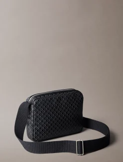 Calvin Klein Crossbody-Kameratasche mit Saffiano-Emblem-Logo^Herren Umhängetaschen & Schultertaschen|Taschen