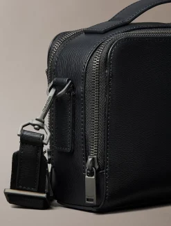 Calvin Klein Crossbody-Kameratasche mit Saffiano-Emblem-Logo^Herren Umhängetaschen & Schultertaschen|Taschen