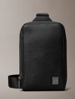 Calvin Klein Crossbody-Umhängetasche mit Saffiano-Emblem-Logo^Herren Taschen|Umhängetaschen & Schultertaschen