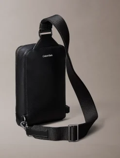 Calvin Klein Crossbody-Umhängetasche mit Saffiano-Emblem-Logo^Herren Taschen|Umhängetaschen & Schultertaschen