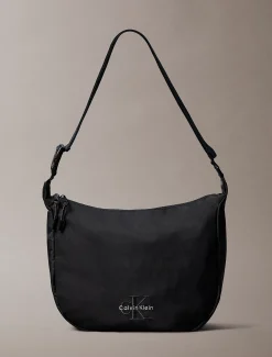 Calvin Klein Crossover-Umhängetasche aus Nylon mit charakteristischem Logo^Herren Umhängetaschen & Schultertaschen|Taschen