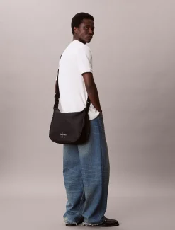 Calvin Klein Crossover-Umhängetasche aus Nylon mit charakteristischem Logo^Herren Umhängetaschen & Schultertaschen|Taschen