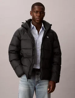 Calvin Klein Daunen-Steppjacke mit Kapuze^Herren Stepp Jacken|JackenFrisch Eingetroffen