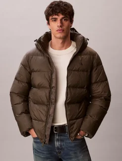 Calvin Klein Daunen-Steppjacke mit Kapuze^Herren Stepp Jacken|JackenFrisch Eingetroffen