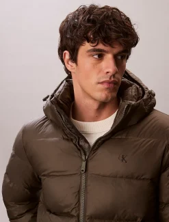 Calvin Klein Daunen-Steppjacke mit Kapuze^Herren Stepp Jacken|JackenFrisch Eingetroffen