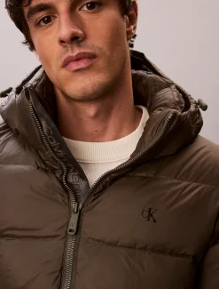 Calvin Klein Daunen-Steppjacke mit Kapuze^Herren Stepp Jacken|JackenFrisch Eingetroffen