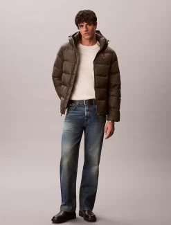 Calvin Klein Daunen-Steppjacke mit Kapuze^Herren Stepp Jacken|JackenFrisch Eingetroffen