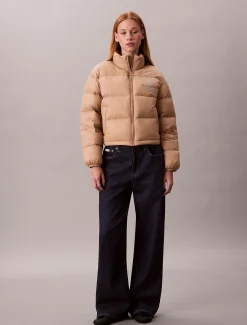 Calvin Klein Daunen-Steppjacke mit Monogramm^Damen Stepp Jacken|JackenFrisch Eingetroffen