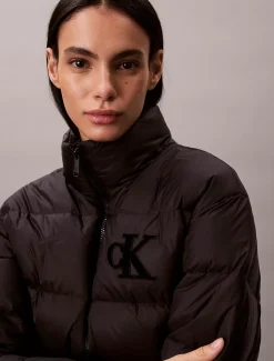 Calvin Klein Daunen-Steppjacke mit Monogramm^Damen Stepp Jacken|JackenFrisch Eingetroffen