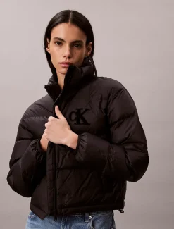 Calvin Klein Daunen-Steppjacke mit Monogramm^Damen Stepp Jacken|JackenFrisch Eingetroffen
