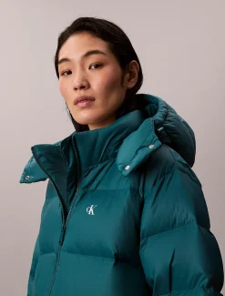 Calvin Klein Daunen-Steppmantel mit Kapuze^Damen Mäntel|Stepp Jacken