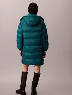 Calvin Klein Daunen-Steppmantel mit Kapuze^Damen Mäntel|Stepp Jacken