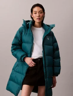 Calvin Klein Daunen-Steppmantel mit Kapuze^Damen Mäntel|Stepp Jacken