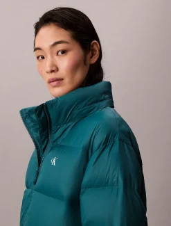 Calvin Klein Daunen-Steppmantel mit Kapuze^Damen Mäntel|Stepp Jacken
