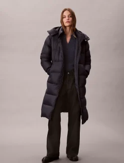 Calvin Klein Daunen-Steppmantel mit Kapuze^Damen Mäntel|Stepp Jacken