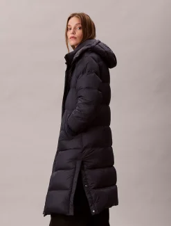 Calvin Klein Daunen-Steppmantel mit Kapuze^Damen Mäntel|Stepp Jacken