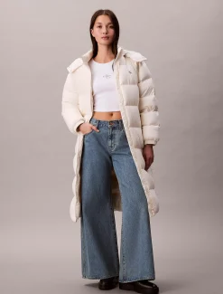 Calvin Klein Daunen-Steppmantel mit Kapuze^Damen Mäntel|Stepp Jacken