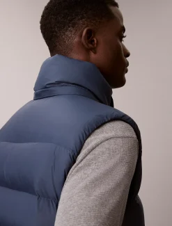 Calvin Klein Daunen-Steppweste mit Kapuze^Herren Stepp Jacken