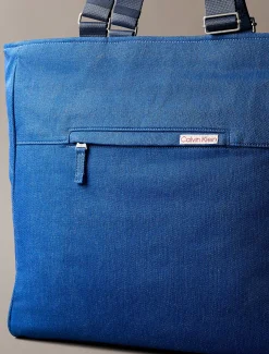 Calvin Klein Denim Tote-Bag^Herren Umhängetaschen & Schultertaschen|Taschen