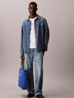 Calvin Klein Denim Tote-Bag^Herren Umhängetaschen & Schultertaschen|Taschen