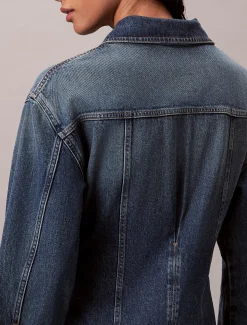 Calvin Klein Denim-Blusenkleid^Damen Kleider & Röcke