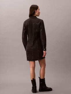 Calvin Klein Denim-Blusenkleid^Damen Kleider & Röcke