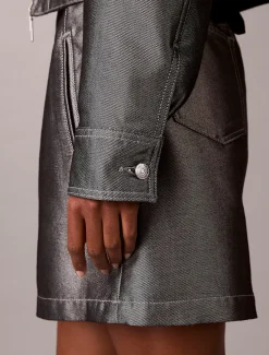 Calvin Klein Denim-Bomberjacke^Damen Jeansjacken|JackenFrisch Eingetroffen