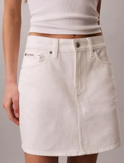 Calvin Klein Denim-Minirock^Damen Kleider & Röcke