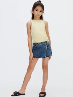Calvin Klein Denim-Wickelrock^Kinder Kleidung