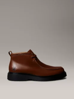 Calvin Klein Desert-Boots aus weichem Leder mit Profilsohle^Herren Boots
