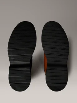 Calvin Klein Desert-Boots aus weichem Leder mit Profilsohle^Herren Boots