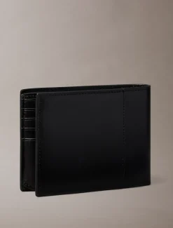 Calvin Klein Dreifach faltbares Lederportemonnaie^Herren Geldbörsen & Kartenetuis