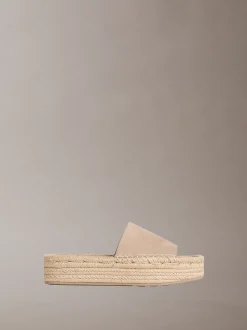 Calvin Klein Ebeth - Plateau-Espadrilles-Slippers^Damen High Heels|SandalenFrisch Eingetroffen