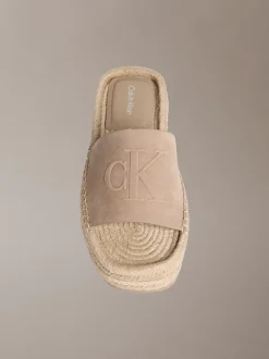 Calvin Klein Ebeth - Plateau-Espadrilles-Slippers^Damen High Heels|SandalenFrisch Eingetroffen
