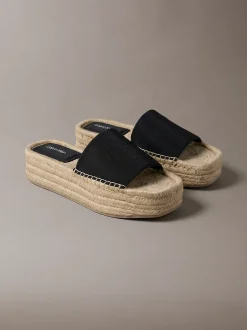 Calvin Klein Ebeth - Plateau-Espadrilles-Slippers^Damen High Heels|SandalenFrisch Eingetroffen
