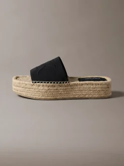 Calvin Klein Ebeth - Plateau-Espadrilles-Slippers^Damen High Heels|SandalenFrisch Eingetroffen