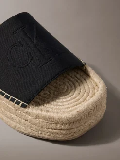 Calvin Klein Ebeth - Plateau-Espadrilles-Slippers^Damen High Heels|SandalenFrisch Eingetroffen
