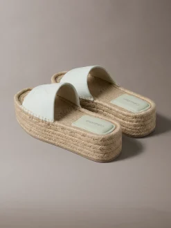 Calvin Klein Ebeth - Plateau-Espadrilles-Slippers^Damen High Heels|SandalenFrisch Eingetroffen
