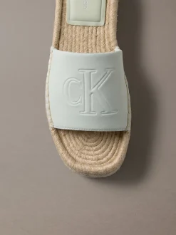 Calvin Klein Ebeth - Plateau-Espadrilles-Slippers^Damen High Heels|SandalenFrisch Eingetroffen