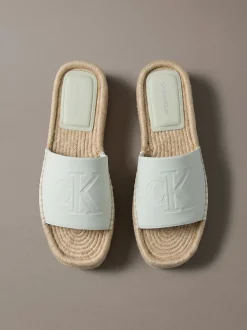 Calvin Klein Ebeth - Plateau-Espadrilles-Slippers^Damen High Heels|SandalenFrisch Eingetroffen