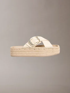 Calvin Klein Ebeth - Plateau-Espadrille-Sandalen^Damen High Heels|SandalenFrisch Eingetroffen