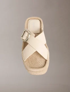 Calvin Klein Ebeth - Plateau-Espadrille-Sandalen^Damen High Heels|SandalenFrisch Eingetroffen